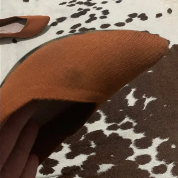 Rothy’s The Point Toe Flat Loafers in Fawn Brown, size 10.5 - Picture 4 of 6